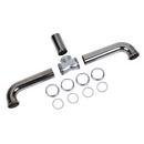 Dearborn Chrome 20 ga Slip-Joint Baffle Tee and Center Outlet in Chrome 