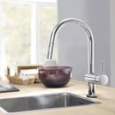 GROHE StarLight Chrome Single Handle Pull Down Kitchen Faucet 
