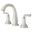 American Standard Brushed Nickel Two Handle Widespread Bathroom Sink Faucet 