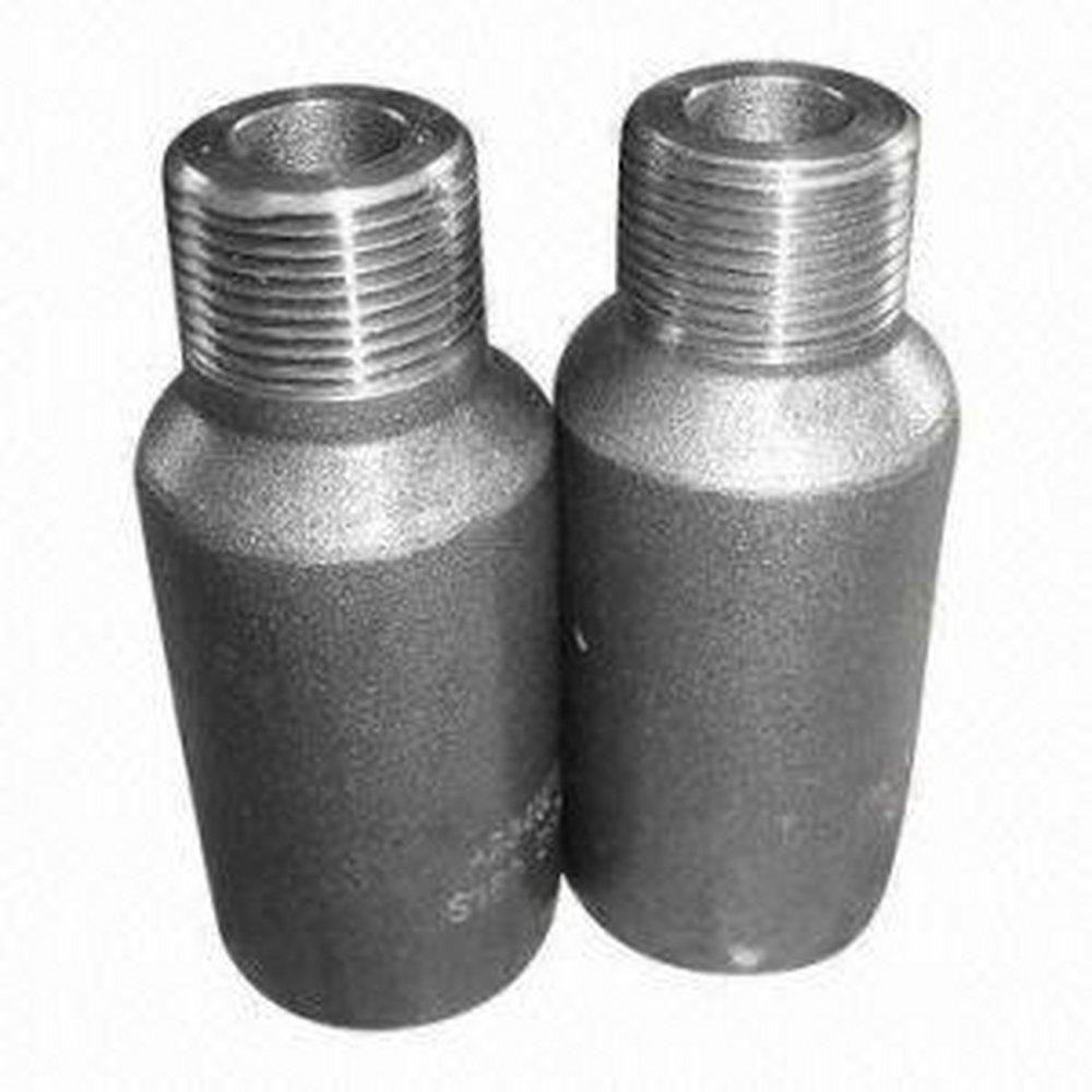 Capitol Manufacturing Sch. 160 CS PxT Conc Swage Plain x Threaded Black Carbon Steel Nipple 