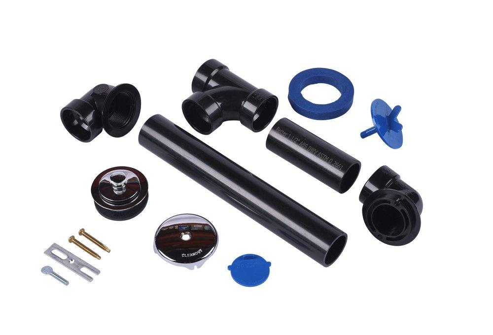 Dearborn Chrome Plastic Lift & Turn Drain 