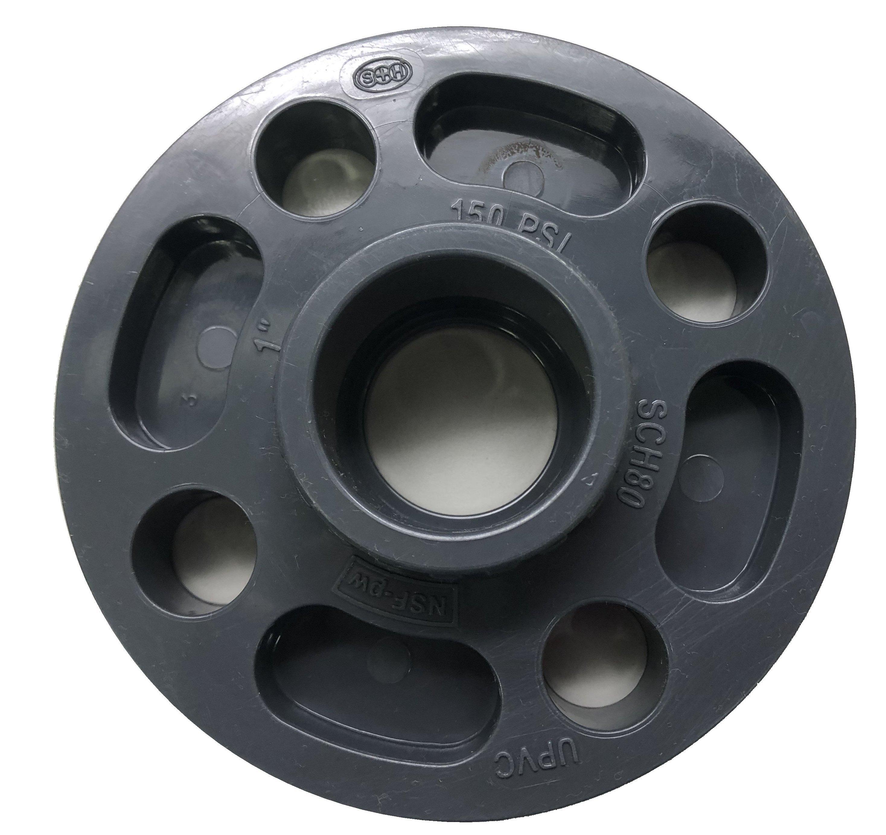 PROFLO&reg; Socket Weld 80 Plastic 2-Piece Van Stone Flange 