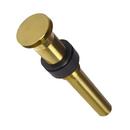 2-1/8 x 6 in. Bathroom Sink Drain in Brushed Gold