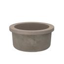 Native Trails Earth 14 x 14 in. No Hole Drop-in and Undermount NativeStone&reg; Bar Sink 
