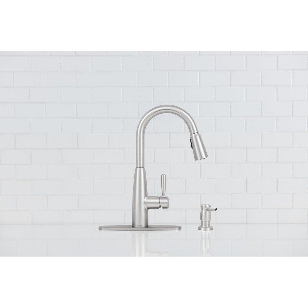 Moen Spot Resist&trade; Stainless Pull Down Kitchen Faucet 