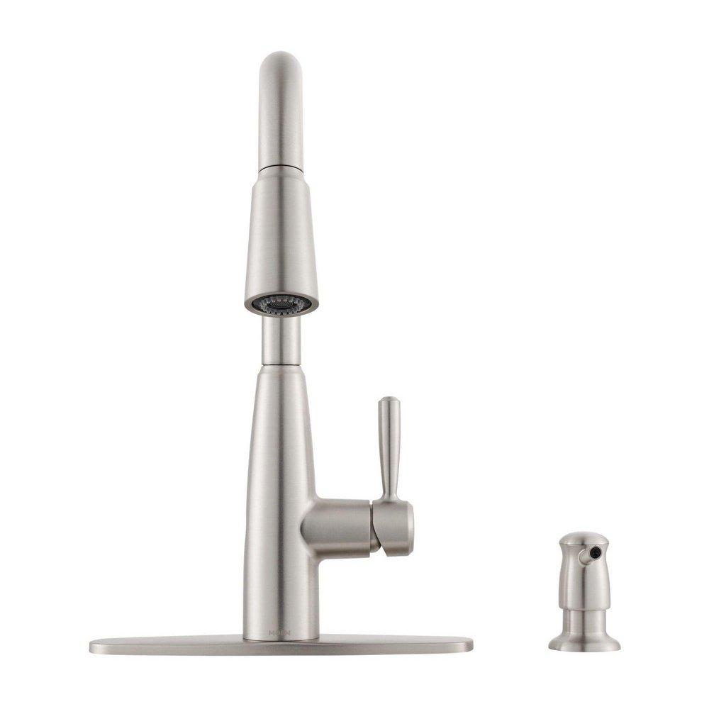 Moen Spot Resist&trade; Stainless Pull Down Kitchen Faucet 