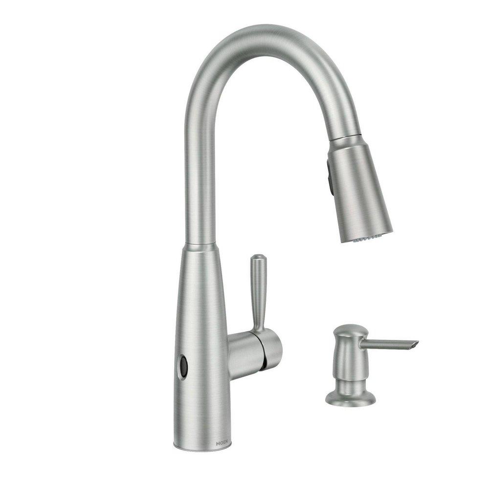 Moen Spot Resist&trade; Stainless Pull Down Kitchen Faucet 