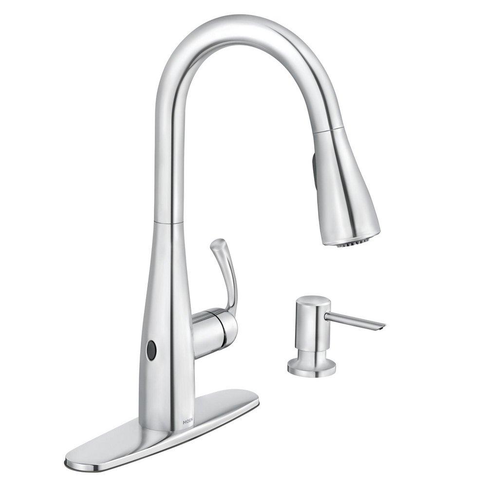 Moen Chrome Pull Down Kitchen Faucet 