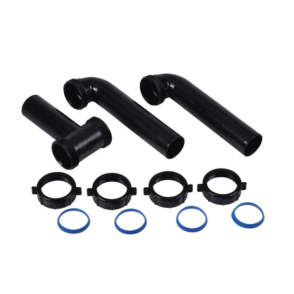 Dearborn Black Center Outlet Waste in Black 