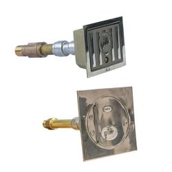 Chrome Plated 3/4 x 1 in. Female Threaded x Male Threaded 3/4 in. Wall Hydrant