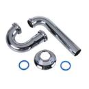 Dearborn Chrome 1-1/4 in. P-Trap in Chrome 