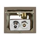 Chrome Plated 3/4 x 1 in. Male Threaded x SWT Wall Hydrant