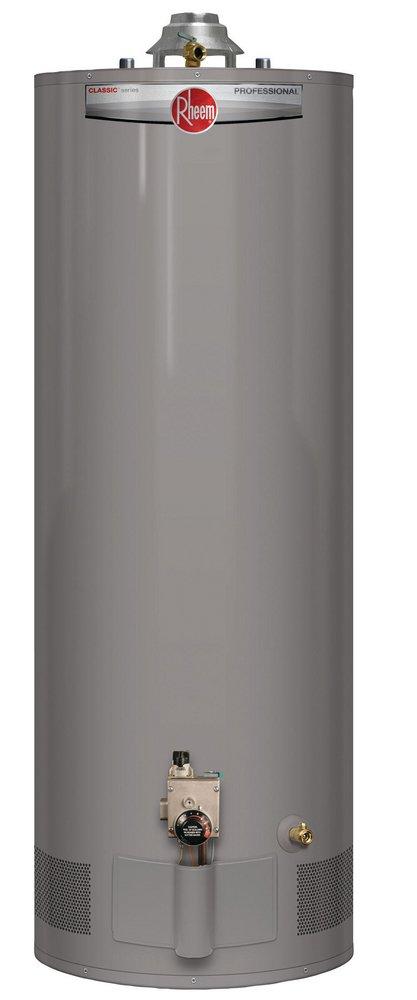 Rheem Tall 40 MBH Residential Natural Gas Water Heater 