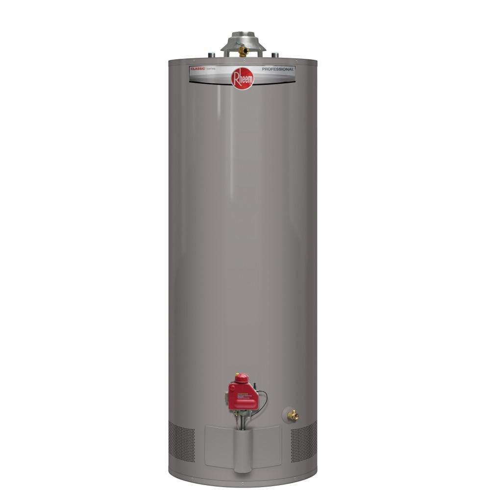 Rheem 40 gal Tall 40 MBH Residential Natural Gas Water Heater 