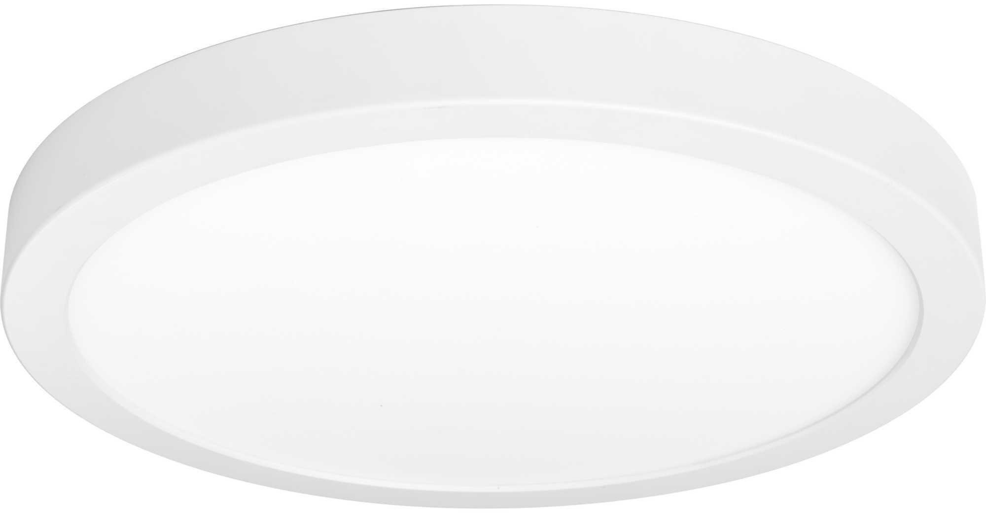 Progress Lighting White 19.5 W Integrated LED Flush Mount Ceiling Fixture 