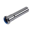 6 in. 17 ga Slip-Joint Extension Tube and Nut in Polished Chrome