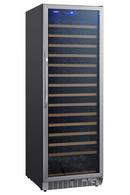 Edgestar Stainless Steel 23-7/16 in. 151 Bottles Wine Cooler 