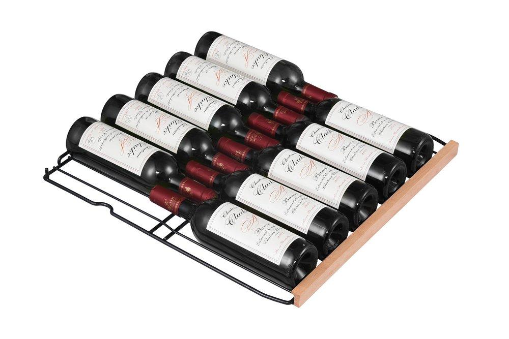 Edgestar Stainless Steel 23-7/16 in. 131 Bottles Wine Cooler 