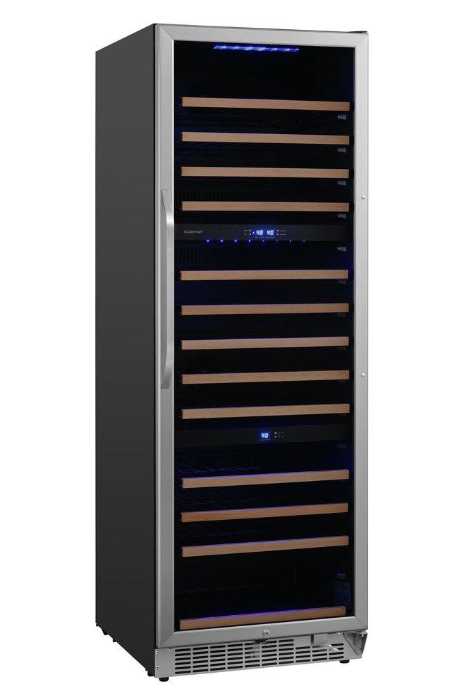 Edgestar Stainless Steel 23-7/16 in. 131 Bottles Wine Cooler 