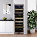 Edgestar Stainless Steel 23-7/16 in. 131 Bottles Wine Cooler 