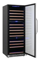 Edgestar Stainless Steel 23-7/16 in. 131 Bottles Wine Cooler 