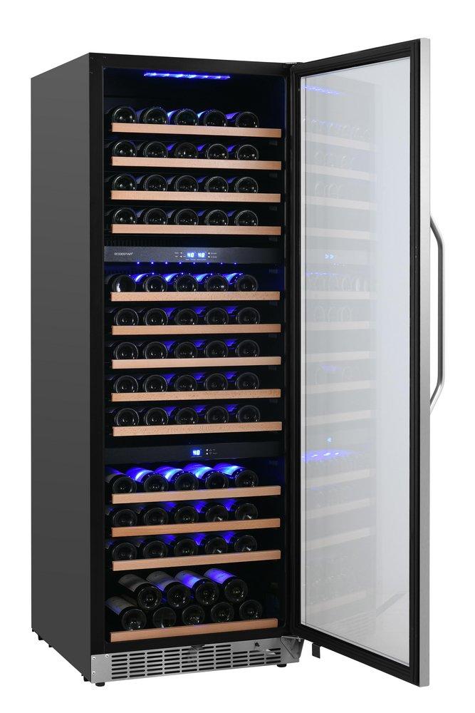 Edgestar Stainless Steel 23-7/16 in. 131 Bottles Wine Cooler 