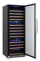 Edgestar Stainless Steel 23-7/16 in. 131 Bottles Wine Cooler 