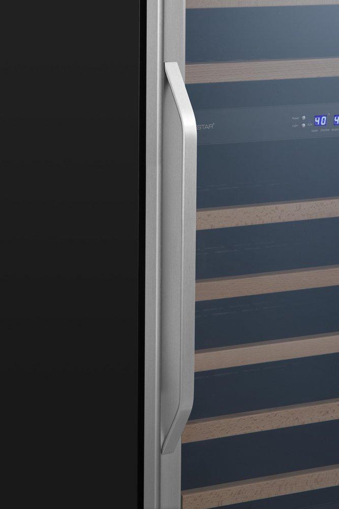 Edgestar Stainless Steel 23-7/16 in. 131 Bottles Wine Cooler 