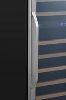 Edgestar Stainless Steel 23-7/16 in. 131 Bottles Wine Cooler 