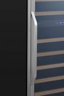 Edgestar Stainless Steel 23-7/16 in. 131 Bottles Wine Cooler 