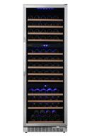 Edgestar Stainless Steel 23-7/16 in. 131 Bottles Wine Cooler 