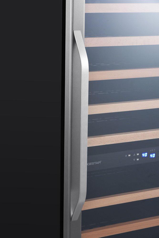 Edgestar Stainless Steel 23-7/16 in. 155 Bottles Wine Cooler 