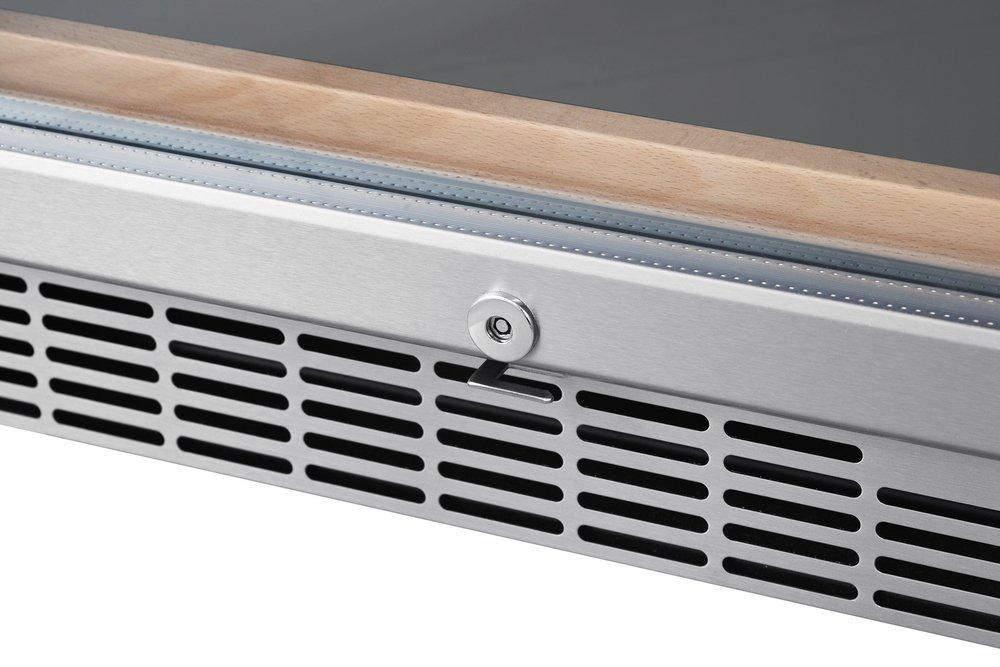Edgestar Stainless Steel 23-7/16 in. 155 Bottles Wine Cooler 