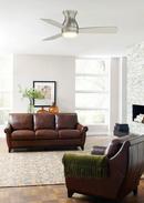 Fanimation Brushed Nickel 50W 1-Light LED 3-Blade Ceiling Fan 