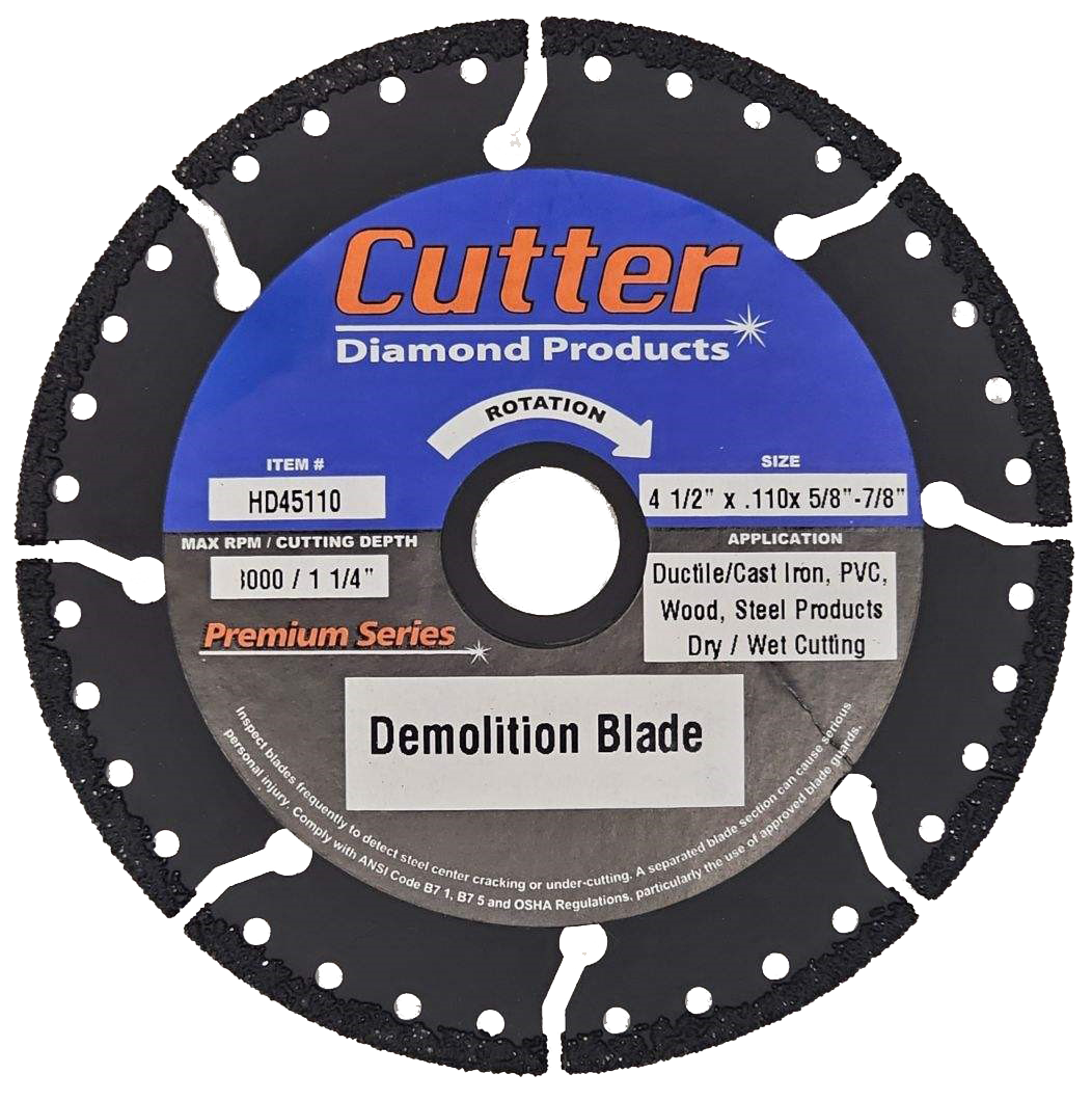Cutter Diamond Products Diamond Blade 