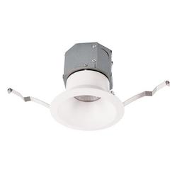 12W 1-Light Integrated LED Remodel Downlight in White