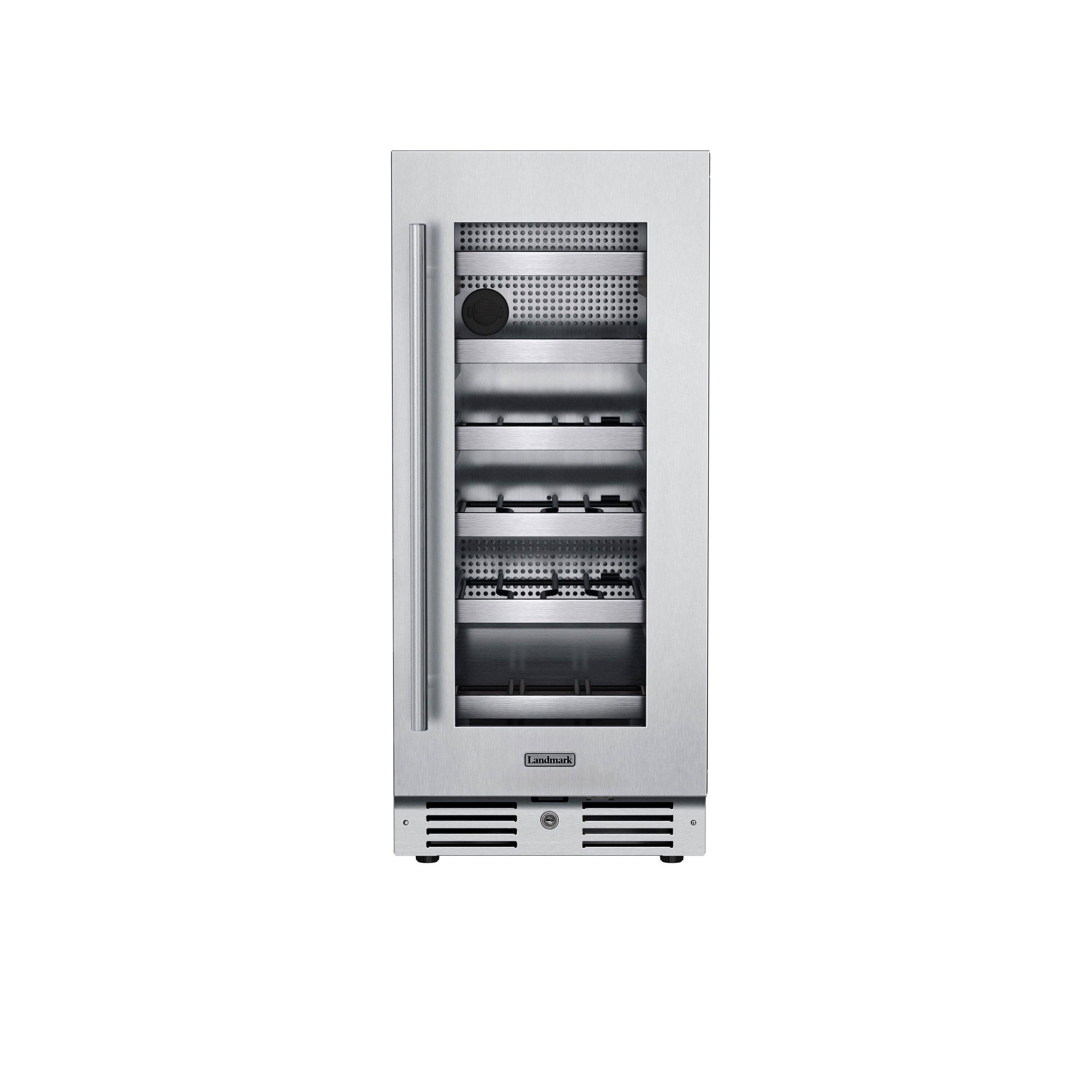 Landmark Stainless Steel 15 in. 2.89 cu. ft. Wine Cooler 
