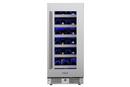 Landmark Stainless Steel 15 in. 2.89 cu. ft. Wine Cooler 
