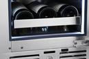 Landmark Stainless Steel 15 in. 2.89 cu. ft. Wine Cooler 