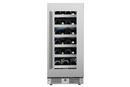 Landmark Stainless Steel 15 in. 2.89 cu. ft. Wine Cooler 