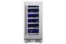 Landmark Stainless Steel 15 in. 2.89 cu. ft. Wine Cooler 