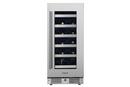 Landmark Stainless Steel 15 in. 2.89 cu. ft. Wine Cooler 
