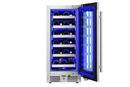 Landmark Stainless Steel 15 in. 2.89 cu. ft. Wine Cooler 