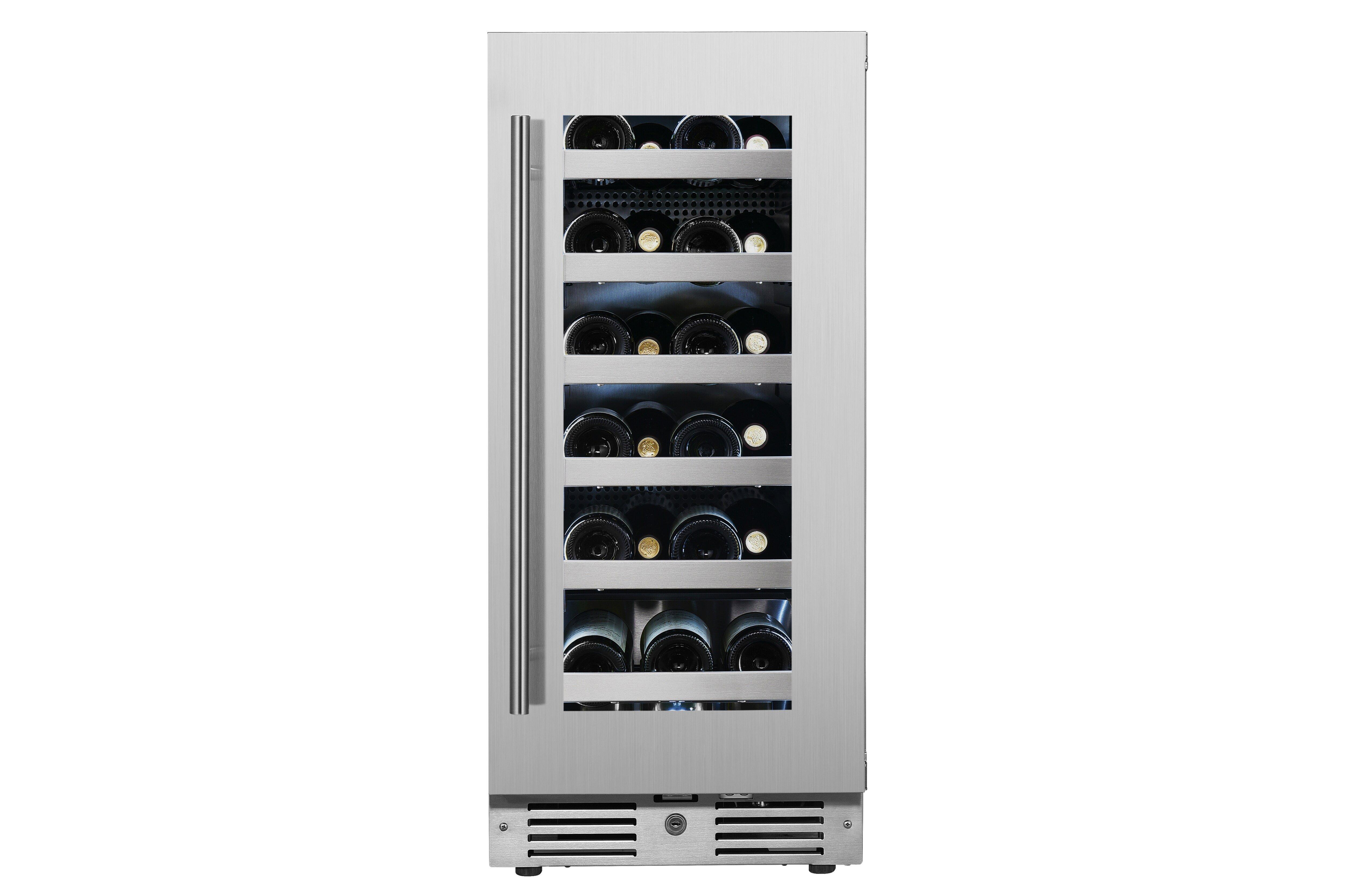 Landmark Stainless Steel 15 in. 2.89 cu. ft. Wine Cooler 