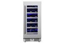 Landmark Stainless Steel 15 in. 2.89 cu. ft. Wine Cooler 