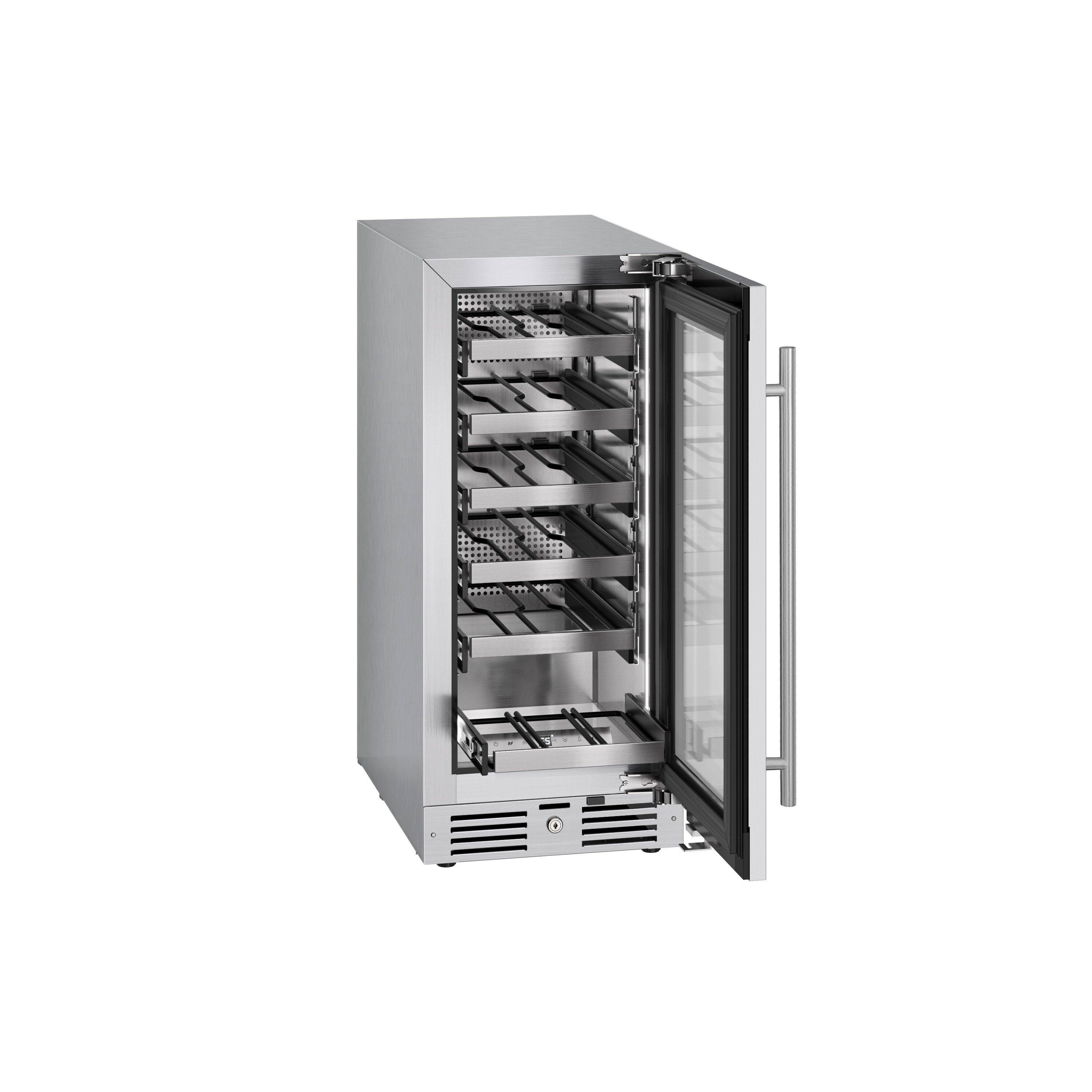 Landmark Stainless Steel 15 in. 2.89 cu. ft. Wine Cooler 