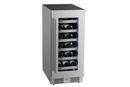 Landmark Stainless Steel 15 in. 2.89 cu. ft. Wine Cooler 