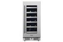Landmark Stainless Steel 15 in. 2.89 cu. ft. Wine Cooler 