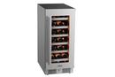 Landmark Stainless Steel 15 in. 2.89 cu. ft. Wine Cooler 