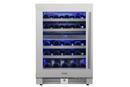 Landmark Stainless Steel 23-13/16 in. 4.76 cu. ft. Wine Cooler 